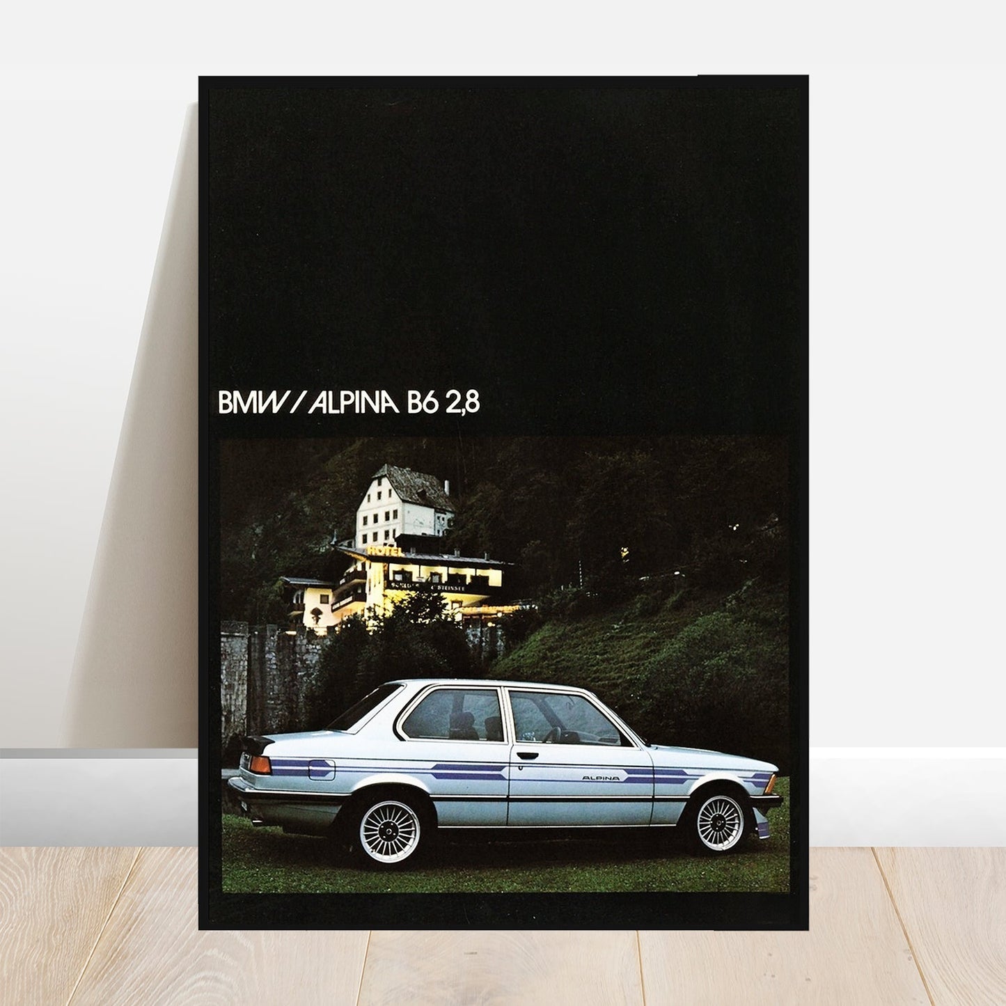 1982 BMW Alpina B6 2.8 - Retro Car Prints