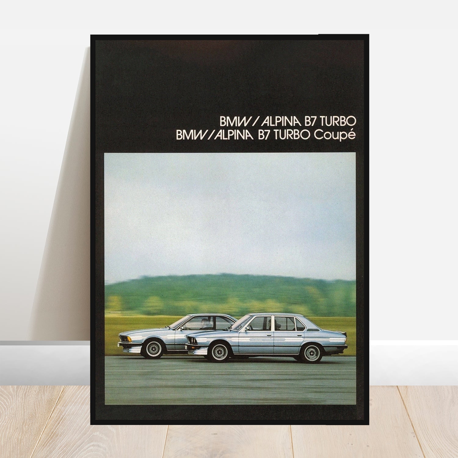 1982 BMW Alpina B7 Turbo - Retro Car Prints