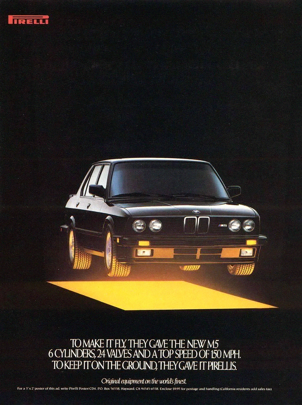 BMW E28 M5 Pirelli