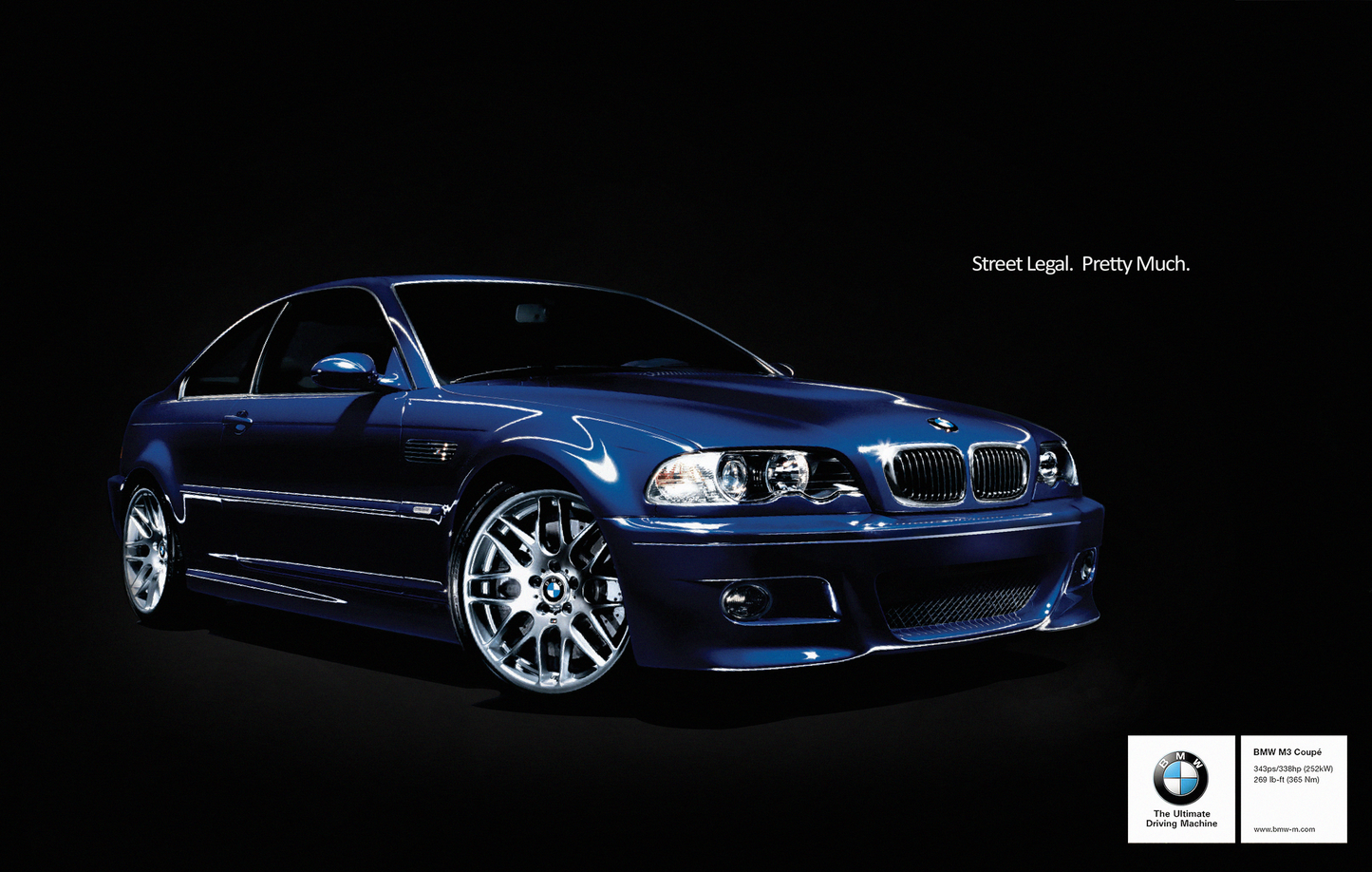 BMW E46 M3 Barely Street Legal