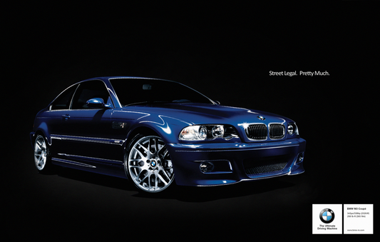 BMW E46 M3 Barely Street Legal