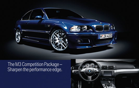 BMW E46 Competition Package