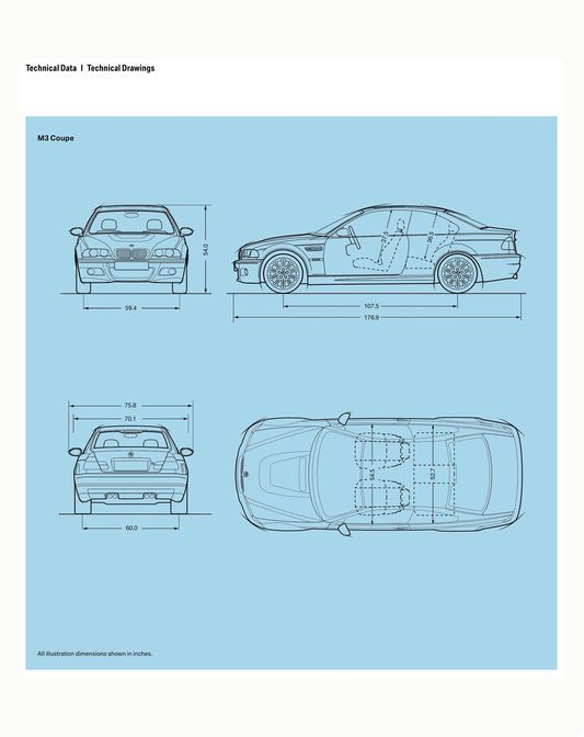 BMW E46 M3 Design Blueprint