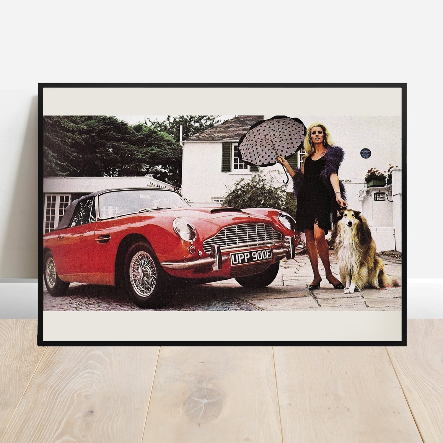 Aston Martin DB6 Classic - Retro Car Prints