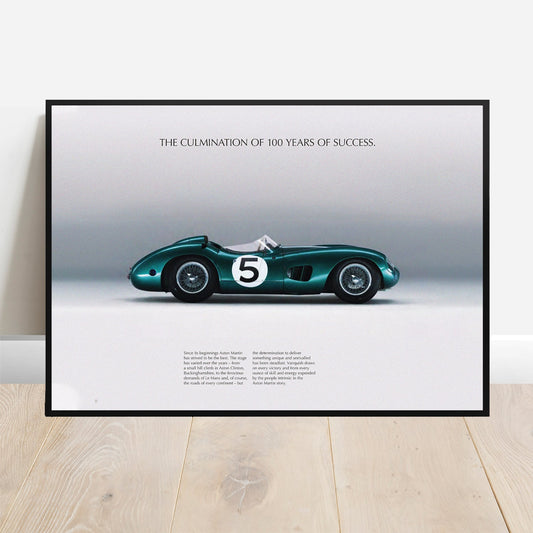 Aston Martin DBR1 - Retro Car Prints