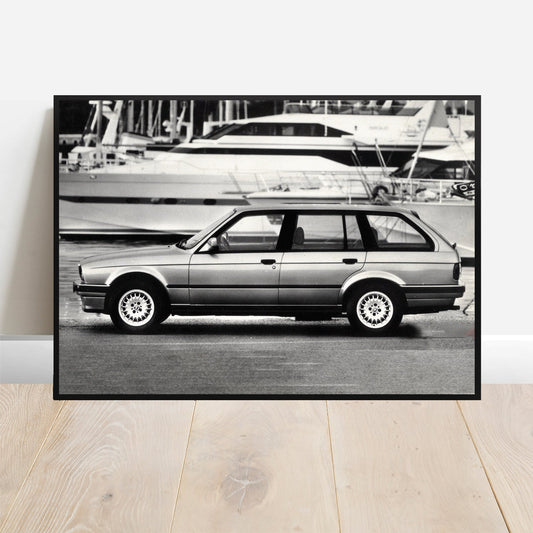 BMW E30 Touring - Retro Car Prints