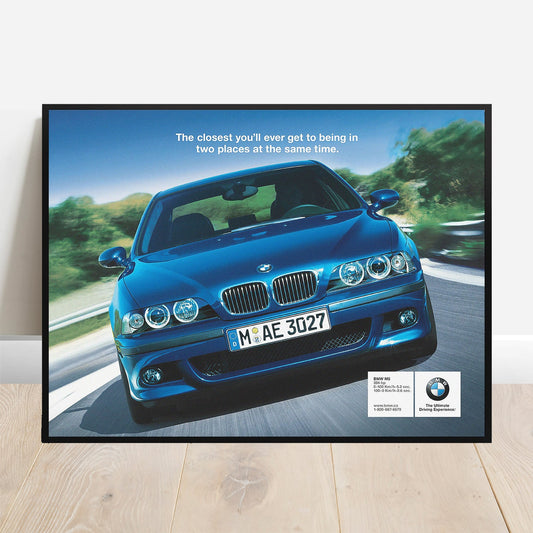 BMW E39 M5 Two Places - Retro Car Prints