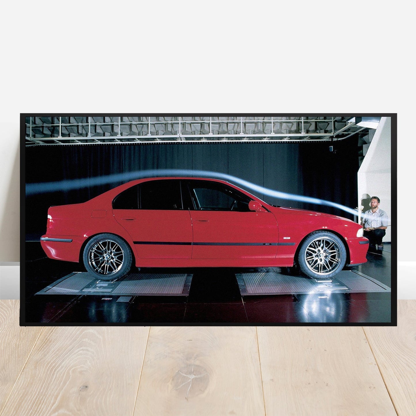 BMW E39 M5 Wind Tunnel - Retro Car Prints