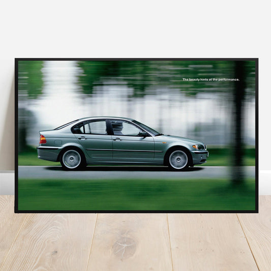 BMW E46 Beauty & Performance - Retro Car Prints