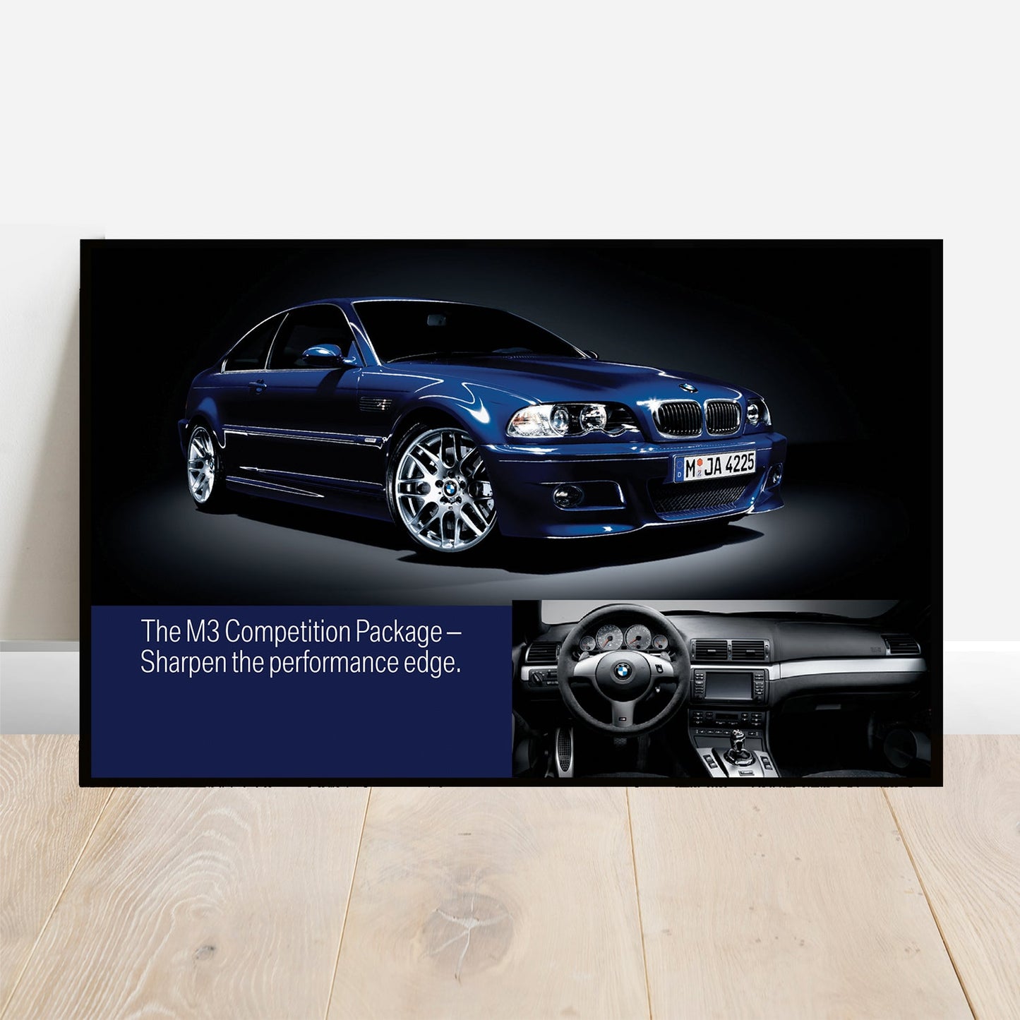 BMW E46 Competition Package - Retro Car Prints