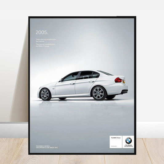 BMW E92 M3 Video Sharing - Retro Car Prints