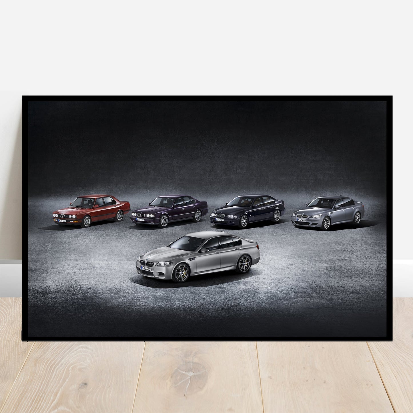 BMW M5 Full Collection - Retro Car Prints