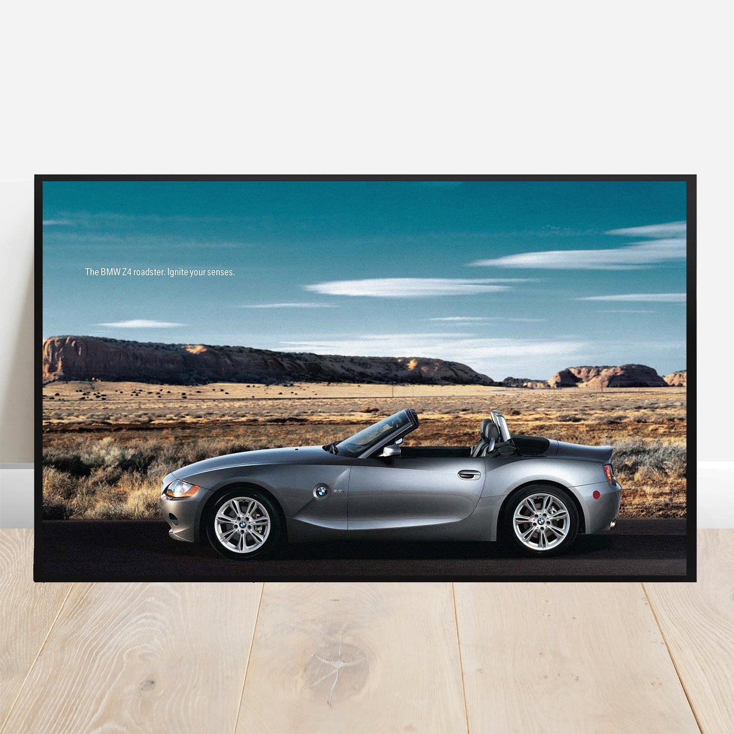 BMW Z4 Roadster Ignite Your Senses - Retro Car Prints