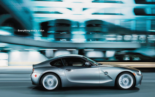 BMW Z4 Coupe Blur